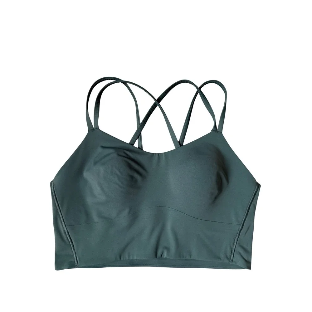 Lululemon Sports Bra Like a cloud Forest Green size B/C